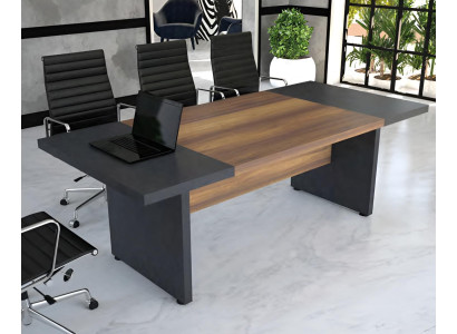 Conference table Conference tables Conference furniture Big Table Brown Wood