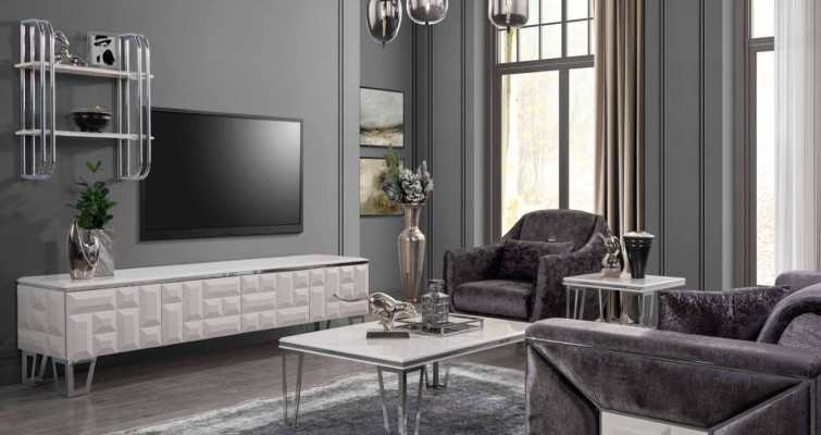 Wall unit TV Wall Wood Modern Style Shelf Living room Furniture Wardrobe TV cabinet tv stand