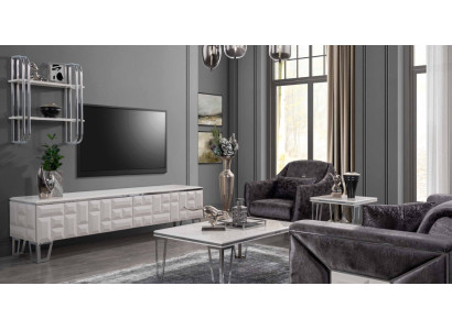 Wall unit TV Wall Wood Modern Style Shelf Living room Furniture Wardrobe TV cabinet tv stand