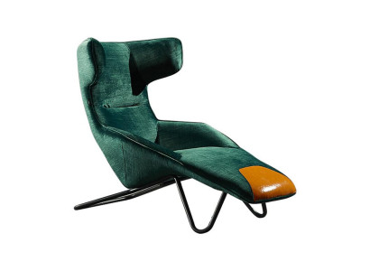 Luxury Green Armchair 1-Seater Living room Upholstery Seating Furniture Upholstered Armchair