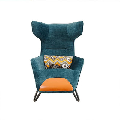 Luxury Green Armchair 1-Seater Living room Upholstery Seating Furniture Upholstered Armchair