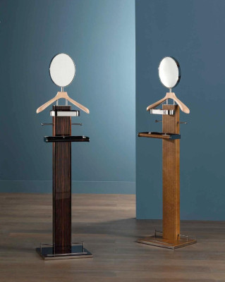 Coat rack stand with Mirror Living room material Bellavista Collection