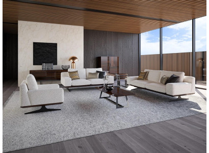 Living room Set Complete e Suite Three Seater Sofa Modern Armchair Three Seater Couch