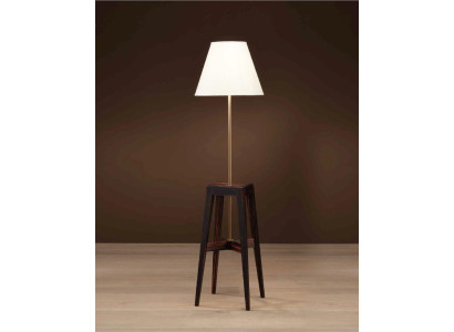 Reading lamp Art Nouveau brass or Wood with Metal Hall Lamp new brown Color