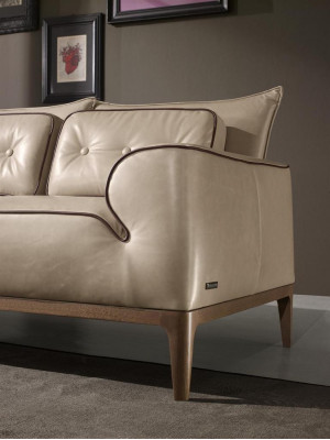 Sofa set Prianera Design Sofa Armchair Upholstery Couches 3-piece. Set chaise longue