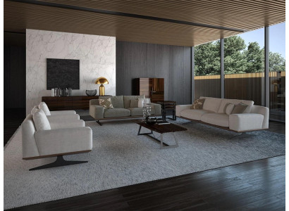 Living room set 6-piece luxury sofa set modern three-seater sofa designer upholstery