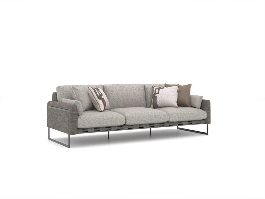 Luxury sofa set 2x three-seater sofa living room 2x armchair wood 2x coffee table