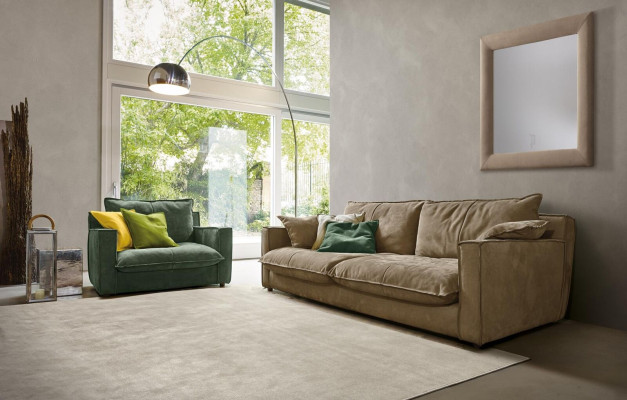 Sofa set 3+1 Seater Luxury Suite Set Sofas Armchair Leather Sofa Living room