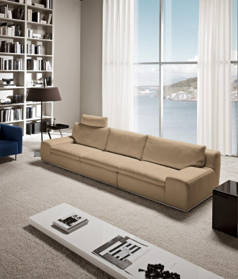 Sofa 4 Seater Big xxl Couch Sofas Couches Living room Design four-seater PRIANERA