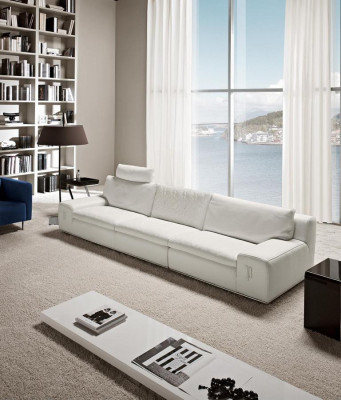 Sofa 4 Seater Big xxl Couch Sofas Couches Living room Design four-seater PRIANERA