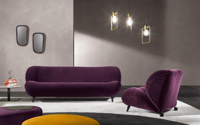 Prianera Luxury Sofa 3 Seater Sofas Seat Fabric Design Couch Furniture Style Textile new