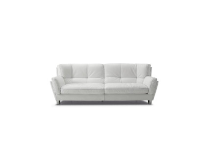 Luxury Sofa 3 Seat Couch Wood Furniture Three Seater Prianera Sofas White Couches Leather