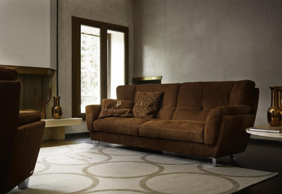 Luxury Sofa 3 Seat Couch Wood Furniture Three Seater Prianera Sofas White Couches Leather
