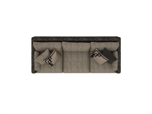 Luxury Upholstered furniture Three Seater Sofa Couches Textile Living room new Furniture