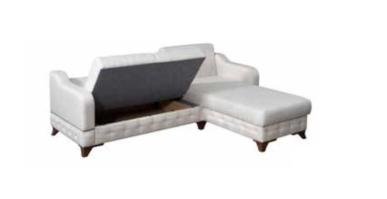 Luxurious Living room sofa Sofa L-shape Modern Comfortable in Bleach new