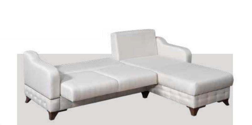 Luxurious Living room sofa Sofa L-shape Modern Comfortable in Bleach new