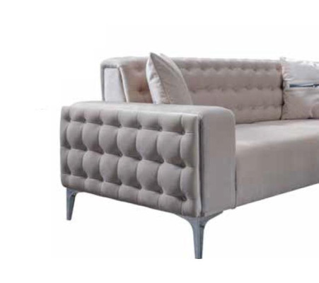 Sofa 2-Seater Sofas Upholstery Fabric Modern Style Comfortable Sofa Soft Seat new