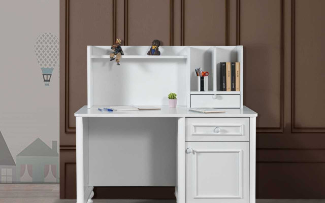 Modern White Desk Childrens room Furniture exclusive r wooden table