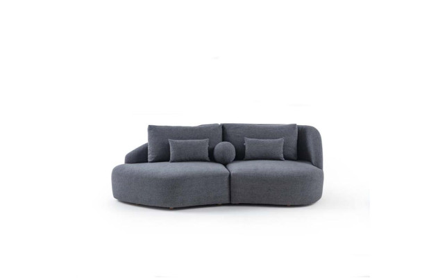 Stylish Gray Three-Seater Living room 3-Seater Sofa Modern Couches