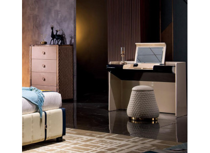 Dressing table Stool Complete Set Chest of drawers Bedroom new 2pcs. Console Suite