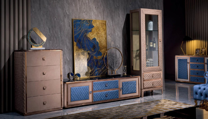 Chest of drawers Glass Display case Chests of drawers Showcases Dresser cabinet Decorative Designer