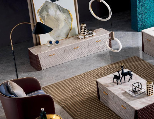 Designer Decorative Chest of drawers Sideboard Side Low Board Wardrobe Living Room Shelf