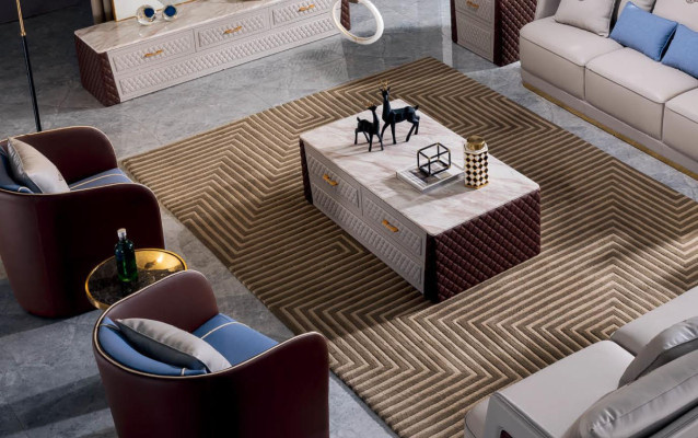 Set Coffee table Coffee table Side table Designer Living room table Tables
