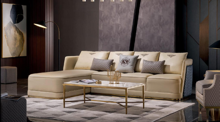 Elegant designer coffee table side table sofa living room table tables