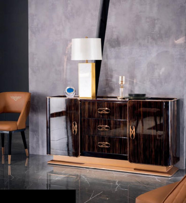 Modern Wood Chest of drawers Sideboard Chests of drawers 160cm XXL Low Boards