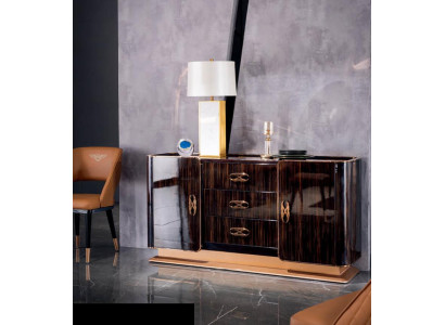 Modern Wood Chest of drawers Sideboard Chests of drawers 160cm XXL Low Boards