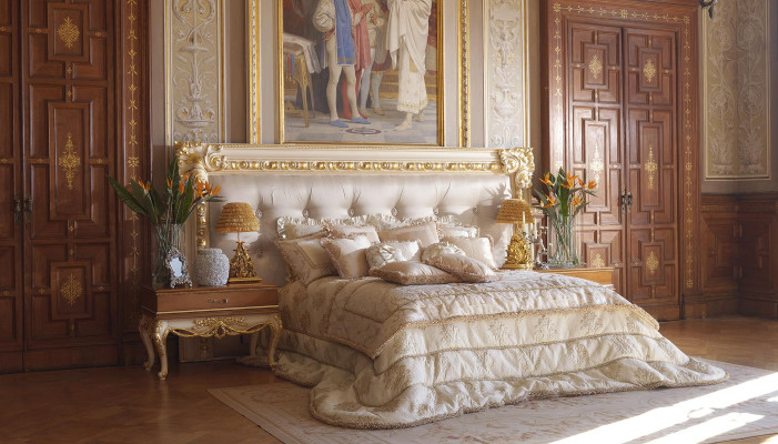 Chesterfield Bed Luxury Double Beds Italian Furniture Furnishings Boiserie