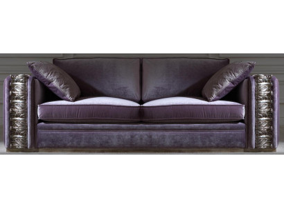 Sofa 3 Seater Design Sofas Upholstery Couches Textile Relax Classic Furniture Couch