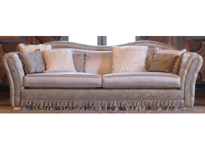 Chesterfield Classic r three-seater sofa Living landscape textile sofa 3 Seat new