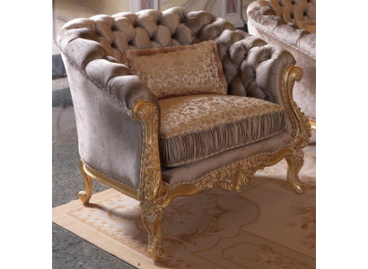 Upholstery Seat Couches Armchair Couch Chesterfield Design Textile 1 Seat Single Seater