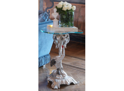 Luxury Coffee table Wood Furniture Classic Tables Baroque Rococo Table Side table