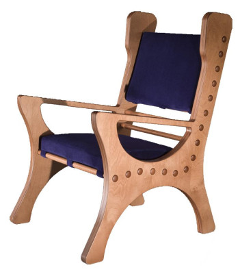 Dining room Chair 1 Seater Armchair Wood Luxury Class Baroque Rococo Design Furniture new