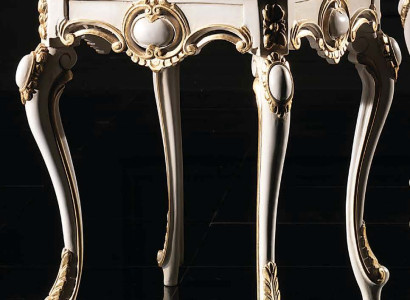 Baroque Table Side table Wooden table Italian Furniture Side tables Rococo