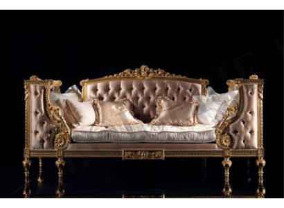 Sofa Three Seater Couch Upholstery Furniture Chesterfield Baroque Rococo Antique Style new