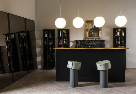 Living room Stool Living room Furniture Italian Design Stool Luxury Furnishings