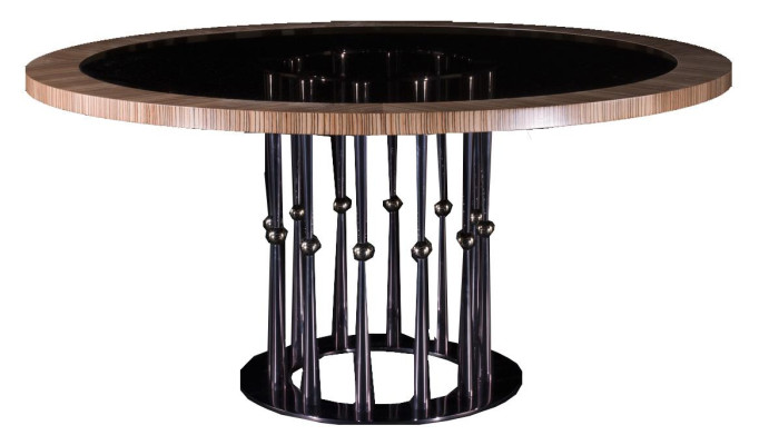 Dining table Round Tables Baroque Rococo Furniture Italian Round Table Classic r