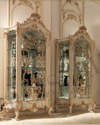 Showcases Glass Wardrobe Cabinets Shelf Wood Display case Modern Design Living room new