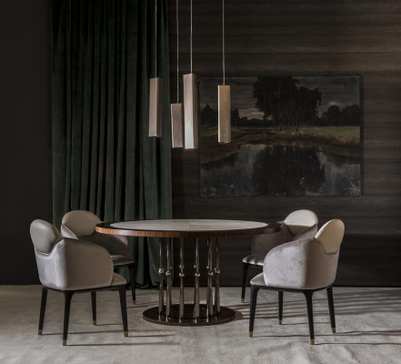 Round Table Classic r Dining table Round Tables Baroque Rococo Furniture Italian