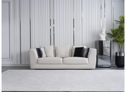 Luxury three-seater sofa xxl upholstery couch sofas couches furniture wood textile
