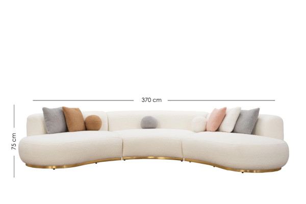 Living landscape couch xxl sofa big couches oval corner suite fabric sofa