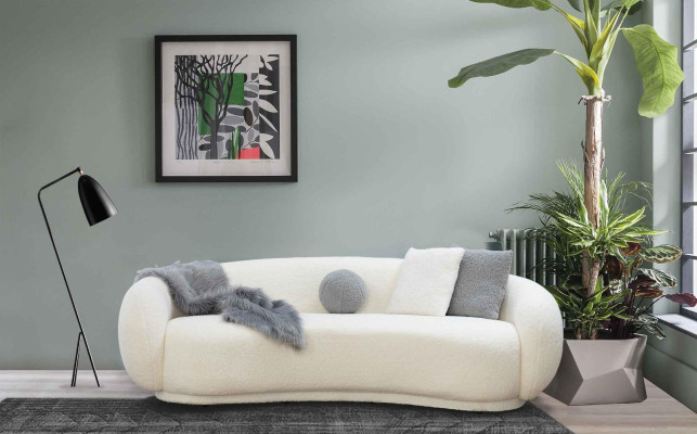Living room Three Seater Couch Design Furniture Furnishings Upholstery Couches