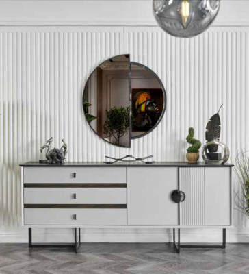 Chests of drawers Group Console Cabinets Suite Set 2pcs. Chest of drawers Mirror
