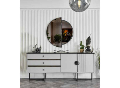 Chests of drawers Group Console Cabinets Suite Set 2pcs. Chest of drawers Mirror