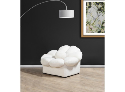 Luxury Armchair Club TV Lounge Relax Chair Textile Furnishings Furniture