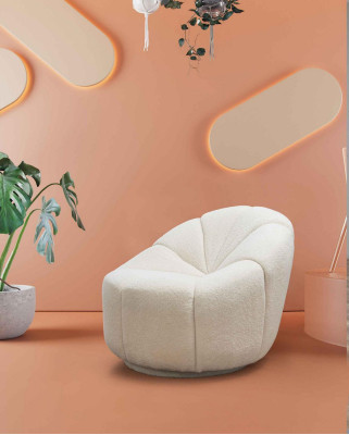Single Seater Armchair Furnishings Living room Chair Relax Seat Furniture Chairs