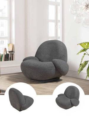 Design Armchair Fabric Chair Furniture Hotel Practice Waiting Room Furnishings